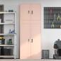 Preview: Aufbewahrungsschrank 2 stk. Rosa 80 x 40 x 210 cm Stahl