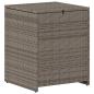 Preview: Sofa Set 6 stk. Grau und Dunkelgrau Polyrattan und Stahl