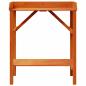 Preview: Pflanztisch Braun 75 x 40 x 90 cm Massives Kiefernholz