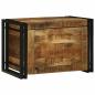 Preview: ARDEBO.de - Aufbewahrungsbox Braun und Schwarz 60 x 40 x 41 cm