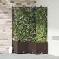 Preview: ARDEBO.de - Garten-Pflanzgefäß 3 stk. Braun 80 x 80 x 143 cm PP