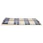Preview: Bett-Lattenrost Braun 70 x 190 cm Massivholz Buche