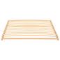 Preview: Bett-Lattenrost Braun 120 x 190 cm Massivholz Buche