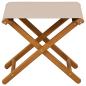 Preview: Liegestuhl 2 pcs Massives Eukalyptus Holz Beige