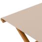 Preview: Liegestuhl 2 pcs Massives Eukalyptus Holz Beige