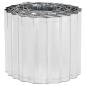 Preview: Raseneinfassung 5 m x 30 cm Verzinkter Stahl Silber