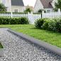Preview: ARDEBO.de - Raseneinfassung 20 m x 10 cm Verzinkter Stahl Silber