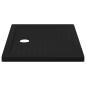 Preview: Duschbodenablage mit Punkten 90 x 70 x 4 cm ABS Schwarz