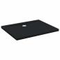 Preview: Duschbodenablage mit Punkten 100 x 80 x 4 cm ABS Schwarz