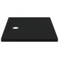 Preview: Duschbodenablage mit Punkten 100 x 80 x 4 cm ABS Schwarz