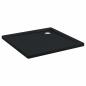 Preview: Duschbodenablage mit Punkten 90 x 90 x 4 cm ABS Schwarz