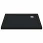 Preview: Duschbodenablage mit Punkten 90 x 90 x 4 cm ABS Schwarz