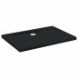 Preview: Duschbodenablage mit Punkten 100 x 70 x 4 cm ABS Schwarz