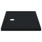 Preview: Duschbodenablage mit Punkten 100 x 70 x 4 cm ABS Schwarz