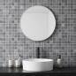 Preview: Mosaikfliesen Grau 30 x 30 cm Marmor
