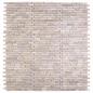 Preview: Mosaikfliesen Creme 30 x 30 cm Marmor
