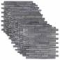 Preview: Mosaikfliesen Grau 30 x 30 cm Marmor