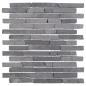 Preview: Mosaikfliesen Grau 30 x 30 cm Marmor