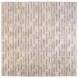 Preview: Mosaikfliesen Creme 30 x 30 cm Marmor