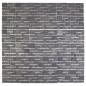 Preview: Mosaikfliesen Grau 30 x 30 cm Marmor