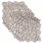 Preview: Mosaikfliesen Creme 30 x 30 cm Marmor