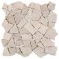 Preview: Mosaikfliesen Creme 30 x 30 cm Marmor
