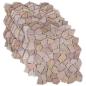 Preview: Mosaikfliesen Rot 30 x 30 cm Marmor