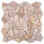 Preview: Mosaikfliesen Rot 30 x 30 cm Marmor