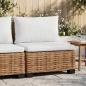 Preview: Mittels Sofa mit Kissen GENDT Naturrattan Natur
