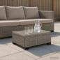 Preview: Couchtisch GENDT Naturrattan Kubu Grau 67 x 60 x 30 cm