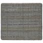 Preview: Couchtisch GENDT Naturrattan Kubu Grau 67 x 60 x 30 cm
