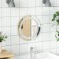Preview: ARDEBO.de - LED-Badezimmerspiegel Transparent Ø 30 cm Gehärtetes Glas