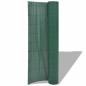 Preview: Gartenzaun Grün 150 x 300 cm PVC