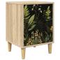 Preview: Nachttisch RHENEN Sonoma-Eiche 36 x 33 x 50 cm Holzwerkstoff