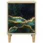 Preview: Nachttisch WIJHE Sonoma-Eiche 36 x 33 x 50 cm Holzwerkstoff