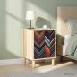 Preview: Nachttisch OMMEN 2 stk. Sonoma-Eiche 36 x 33 x 50 cm