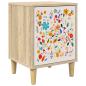 Preview: Nachttisch MAINZ Sonoma-Eiche 36 x 33 x 50 cm Holzwerkstoff