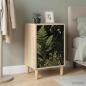 Preview: ARDEBO.de - Nachttisch RHENEN Sonoma-Eiche 36 x 33 x 60 cm Holzwerkstoff