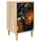 Preview: Nachttisch LOCHEM Sonoma-Eiche 36 x 33 x 60 cm Holzwerkstoff
