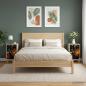 Preview: ARDEBO.de - Nachttisch LOCHEM 2 stk. Sonoma-Eiche 36 x 33 x 60 cm