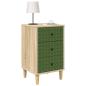 Preview: Nachttisch GELEEN 2 stk. Sonoma-Eiche 36 x 33 x 60 cm