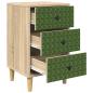 Preview: Nachttisch GELEEN 2 stk. Sonoma-Eiche 36 x 33 x 60 cm