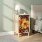 Preview: Nachttisch GENNEP 2 stk. Sonoma-Eiche 36 x 33 x 60 cm