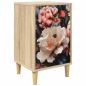 Preview: Nachttisch BORNE Sonoma-Eiche 36 x 33 x 60 cm Holzwerkstoff