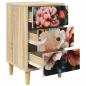 Preview: Nachttisch BORNE 2 stk. Sonoma-Eiche 36 x 33 x 60 cm