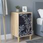Preview: Nachttisch DOKKUM 2 stk. Sonoma-Eiche 36 x 33 x 60 cm