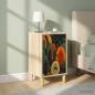Preview: Nachttisch ZAANDAM 2 stk. Sonoma-Eiche 36 x 33 x 60 cm