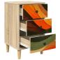 Preview: Nachttisch BONN Sonoma-Eiche 36 x 33 x 60 cm Holzwerkstoff