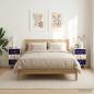 Preview: Nachttisch MAINZ 2 stk. Sonoma-Eiche 36 x 33 x 60 cm