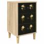 Preview: Nachttisch BREMEN Sonoma-Eiche 36 x 33 x 60 cm Holzwerkstoff